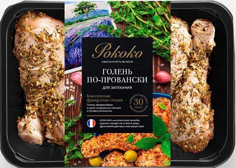 Голень куриная Рококо по-провански, для запекания, 700 г