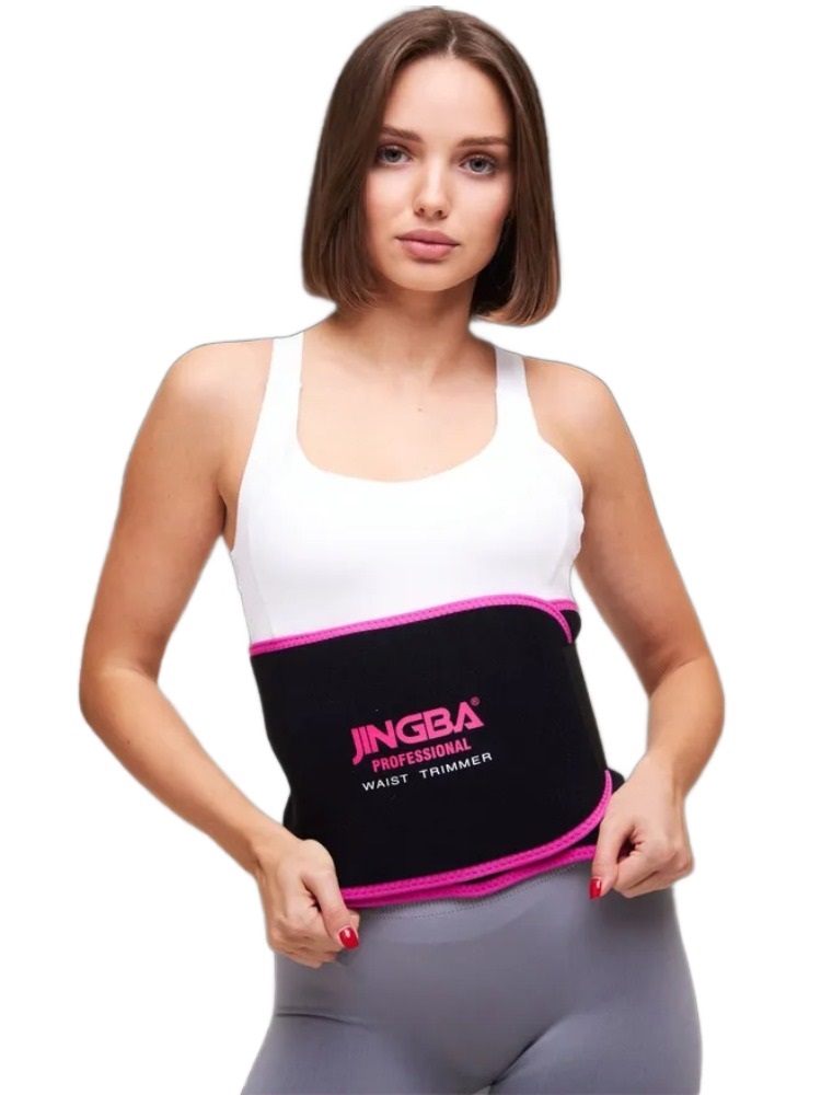 

Пояс для поxудения JINGBA SUPPORT, Черный;розовый, Waist Trimmer