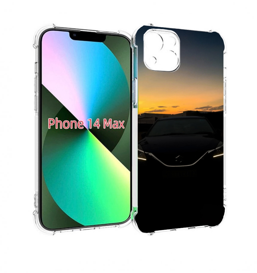 

Чехол MyPads suzuki 2 мужской для iPhone 14 Plus (6.7), Прозрачный, Tocco
