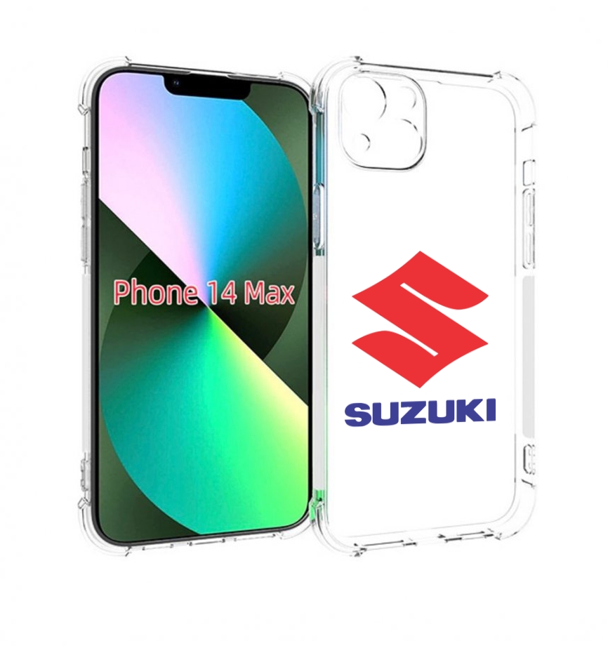 

Чехол MyPads suzuki-3 мужской для iPhone 14 Plus (6.7), Прозрачный, Tocco
