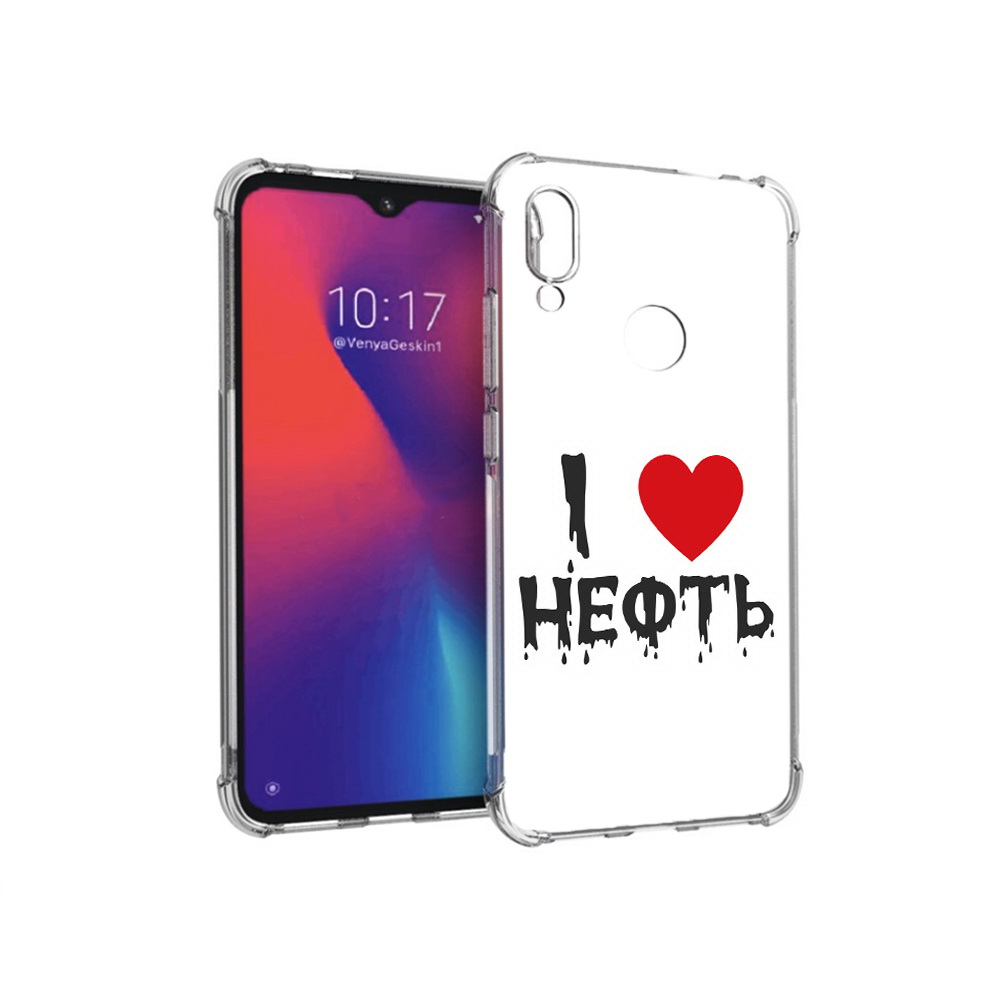 

Чехол MyPads Tocco для Xiaomi Redmi Note 7 нефть (PT125338.275.522), Прозрачный, Tocco