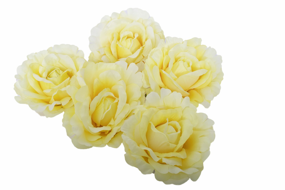 Искусственные цветы розы (головка) /Искусственные цветы для декора/ Декор для дома