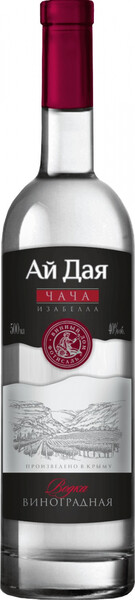 

Чача Ай Дая Виноградная 40% 0,5 л
