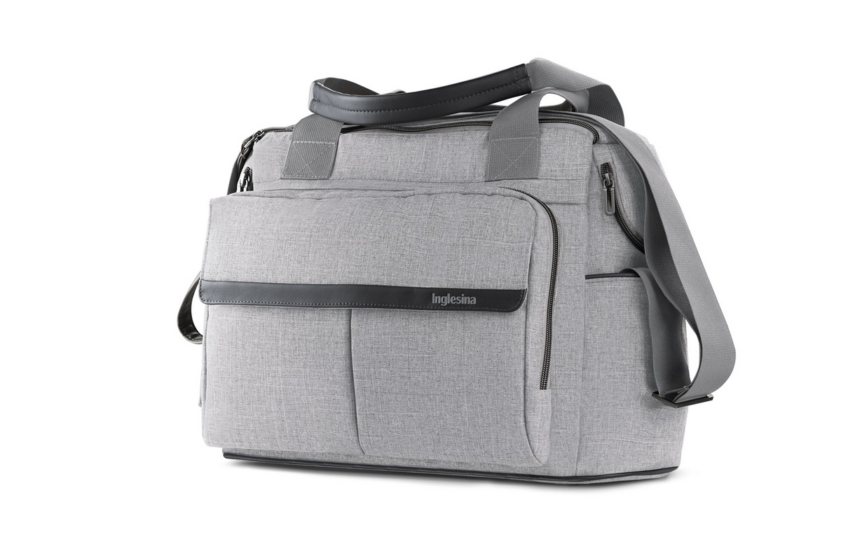 фото Сумка для коляски inglesina dual bag, silk grey(2021)