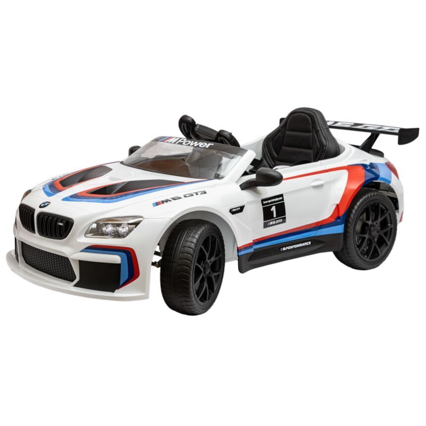 

Детский автомобиль Toyland BMW М6 GT 3 белый, 6666R Б