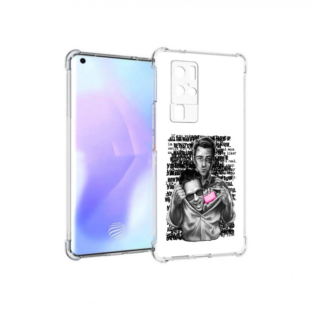 

Чехол MyPads Tocco для Vivo X50 Pro бойцовский клуб (PT226970.404.242), Прозрачный, Tocco