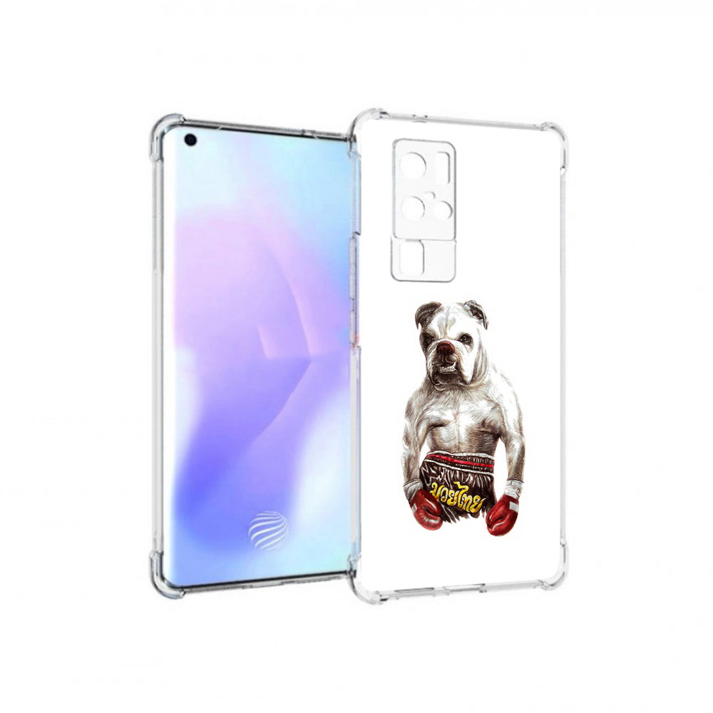 

Чехол MyPads Tocco для Vivo X50 Pro боксер (PT226970.404.243), Прозрачный, Tocco