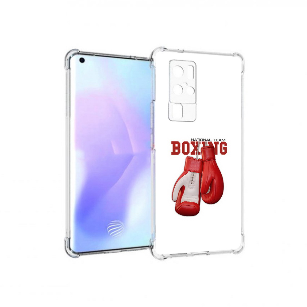 

Чехол MyPads Tocco для Vivo X50 Pro боксерские перчатки (PT226970.404.244), Прозрачный, Tocco