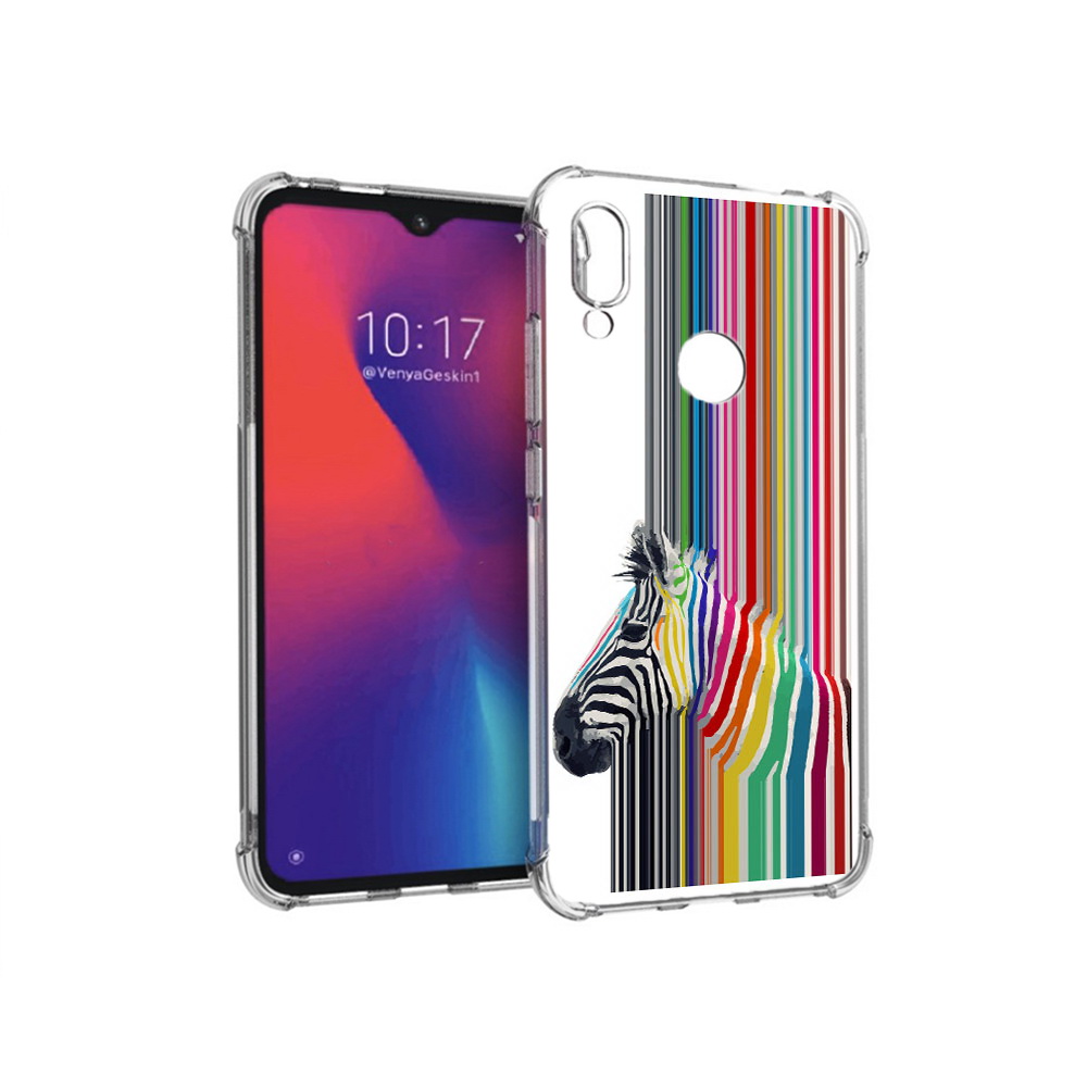 

Чехол MyPads Tocco для Xiaomi Redmi Note 7 радужная зебра (PT125338.275.565), Прозрачный, Tocco