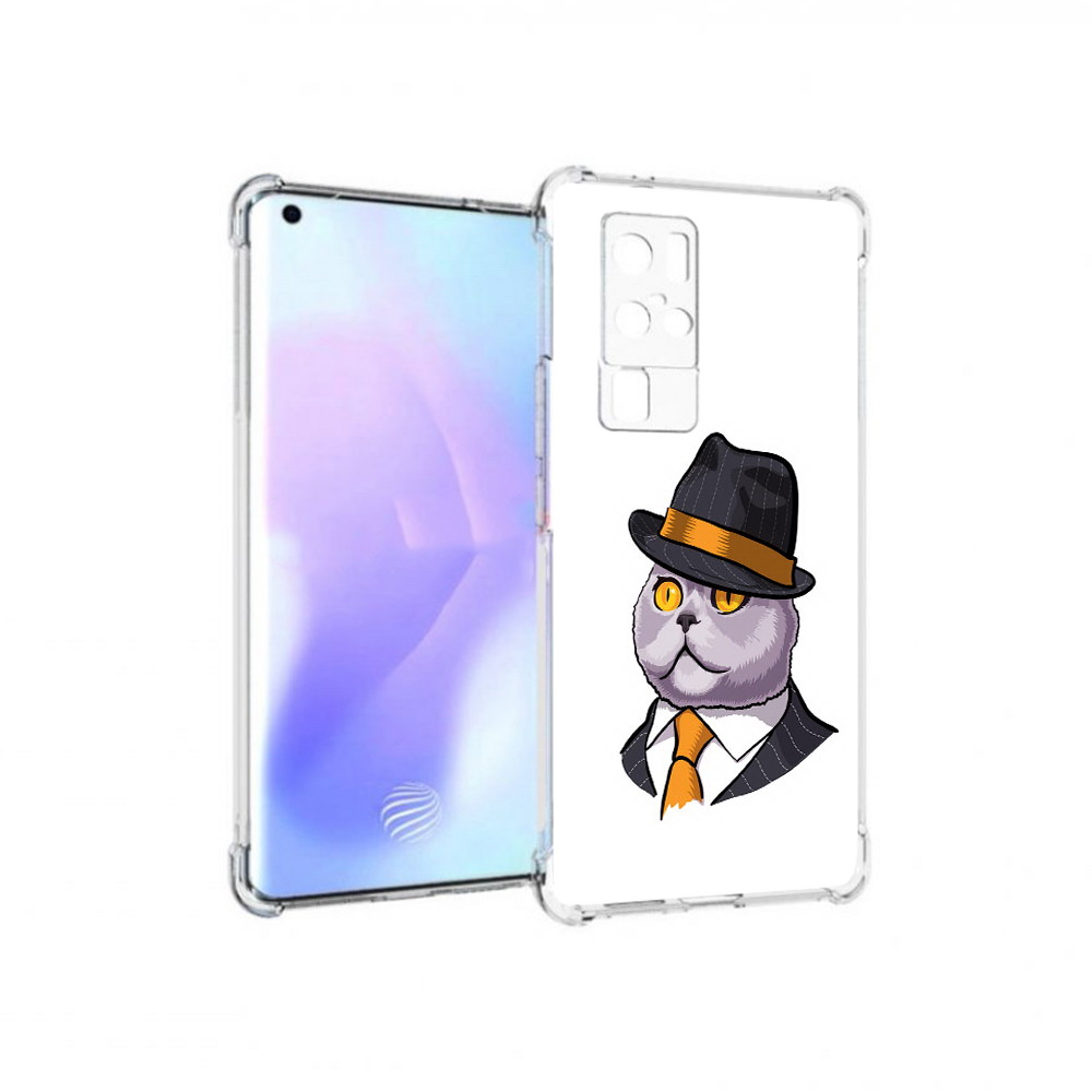 

Чехол MyPads Tocco для Vivo X50 Pro британец (PT226970.404.247), Прозрачный, Tocco