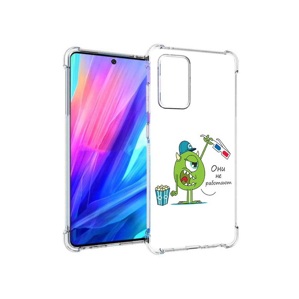 

Чехол MyPads Tocco для Samsung Galaxy A52 Очки не работают (PT158660.526.129), Прозрачный, Tocco