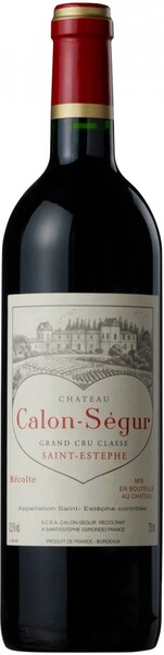 

Вино Chateau Calon-Segur, Saint-Estephe 3-eme Grand Cru Classe, 2014, 0,75 л