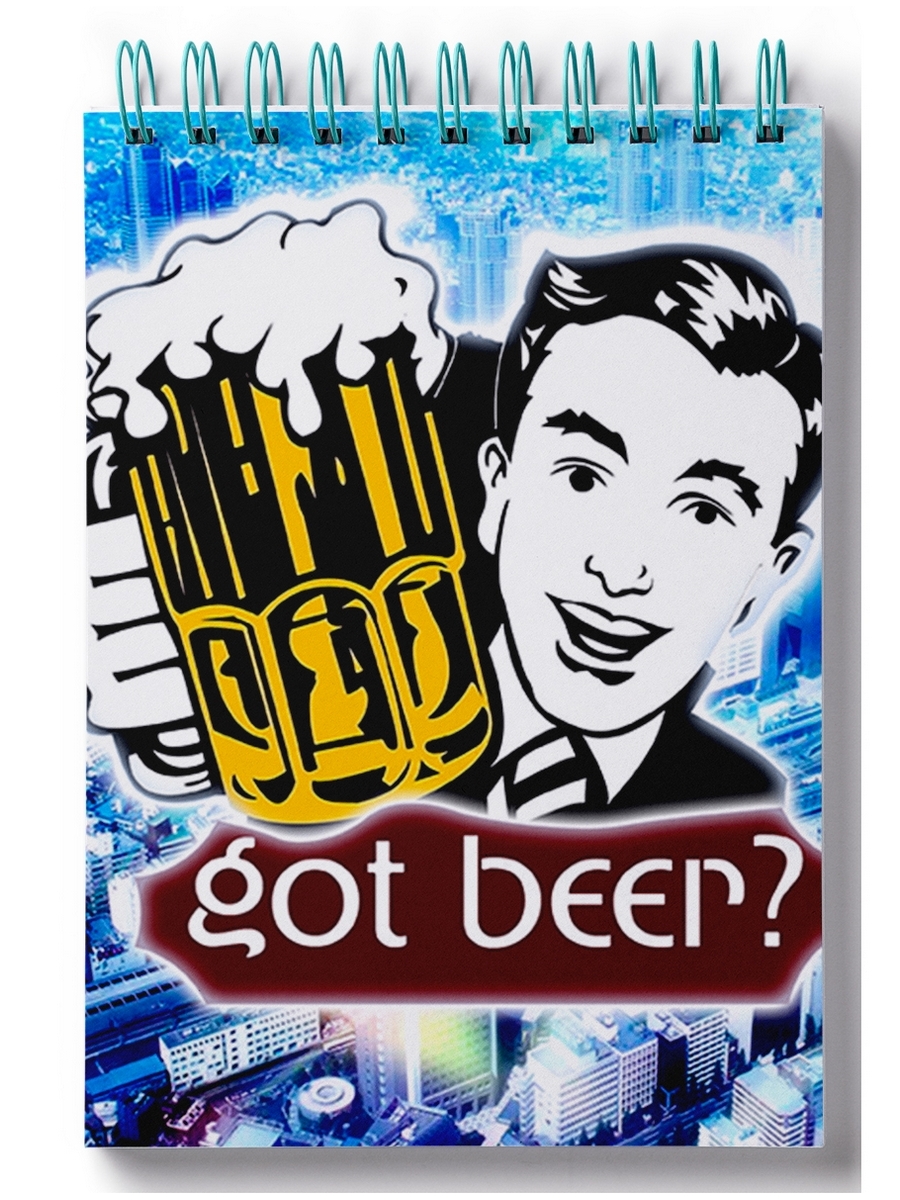 

Блокнот DRABS got beer