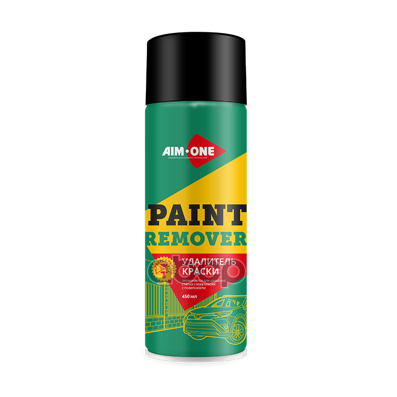 Удалитель Краски (Смывка Краски) Aim-One Paint Remover, Pr-450, Аэрозоль, 450 Мл AIM-ONE а