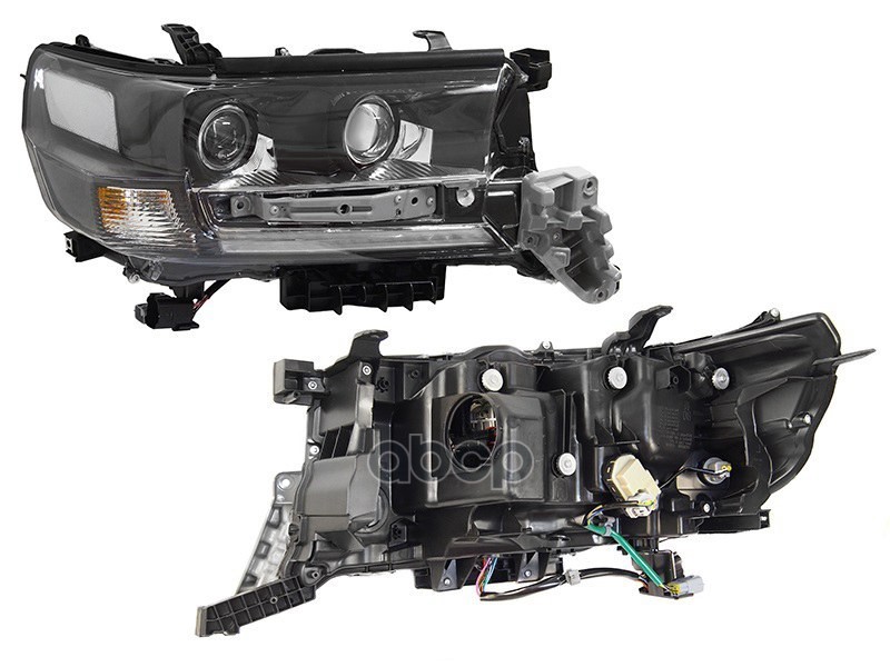 

Фара Toyota Land Cruiser 200 15-21 Rh (правый) Led Executive Black/White Sat арт. ST-212-1