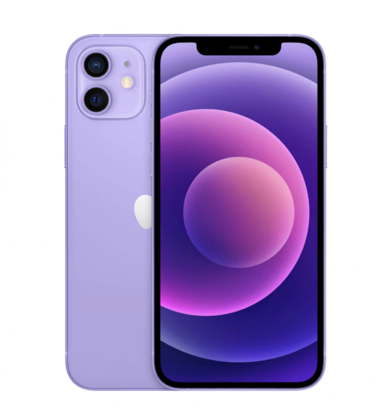 

Смартфон Apple iPhone 12 64GB Фиолетовый (Dual Sim), iPhone 12