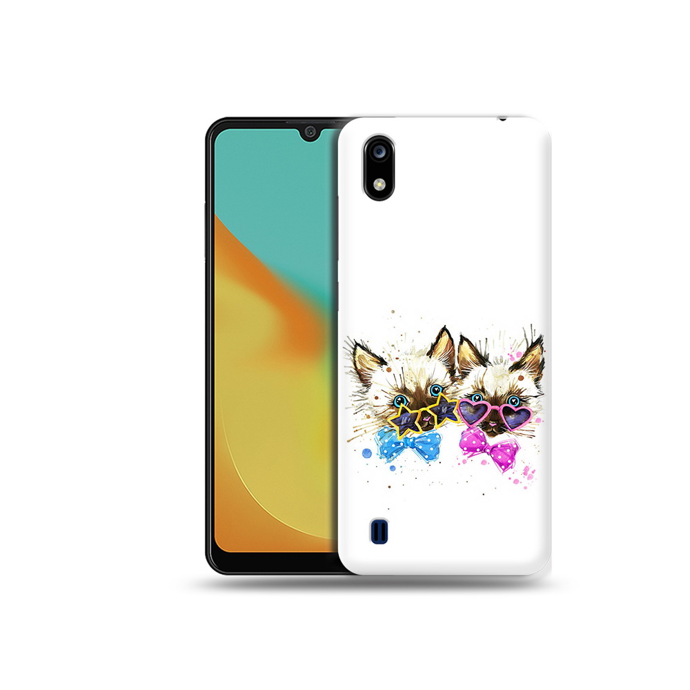 

Чехол MyPads Tocco для ZTE Blade A7 милые котята (PT136477.473.474), Прозрачный, Tocco