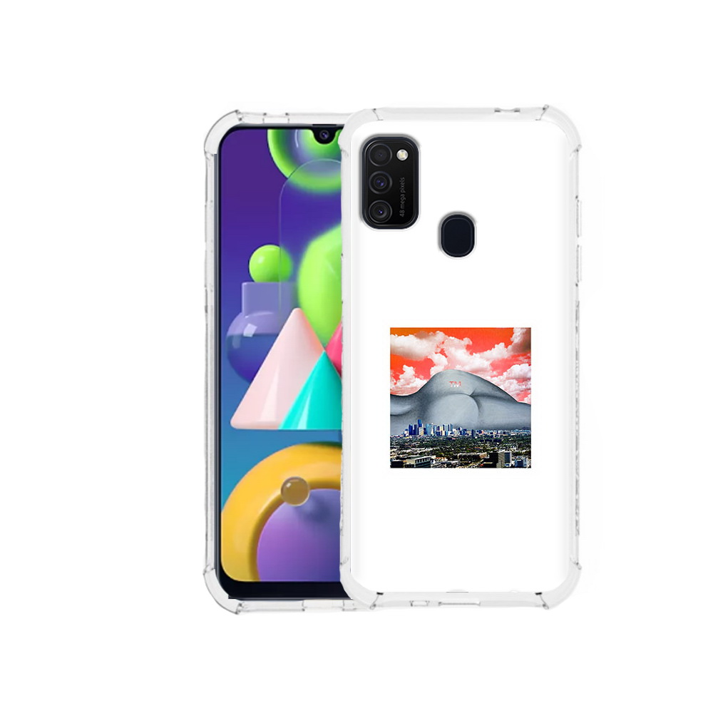 

Чехол MyPads Tocco для Samsung Galaxy M21 город с девушкой на фоне (PT147110.591.297), Прозрачный, Tocco