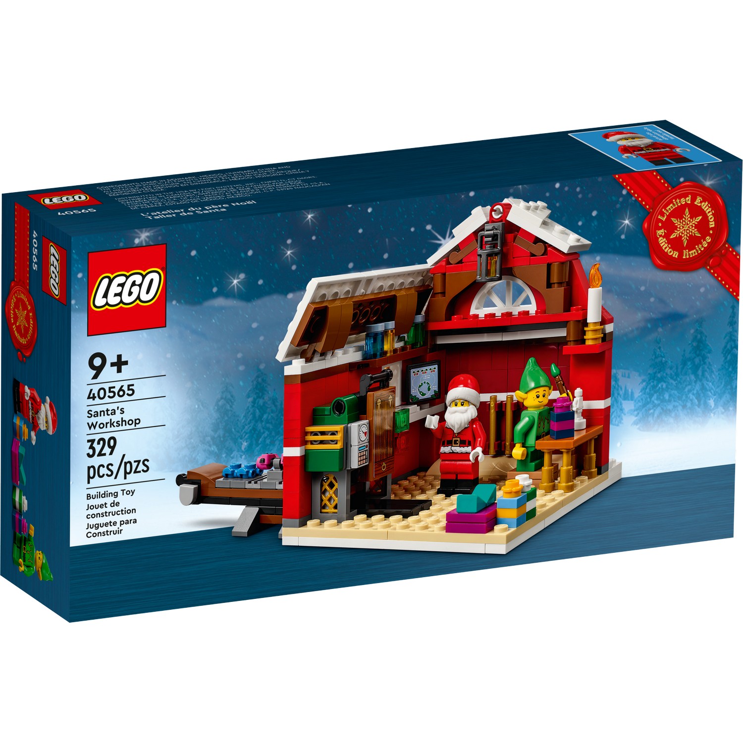 

Конструктор Lego 40565 Мастерская Санты, 40565 Мастерская Санты