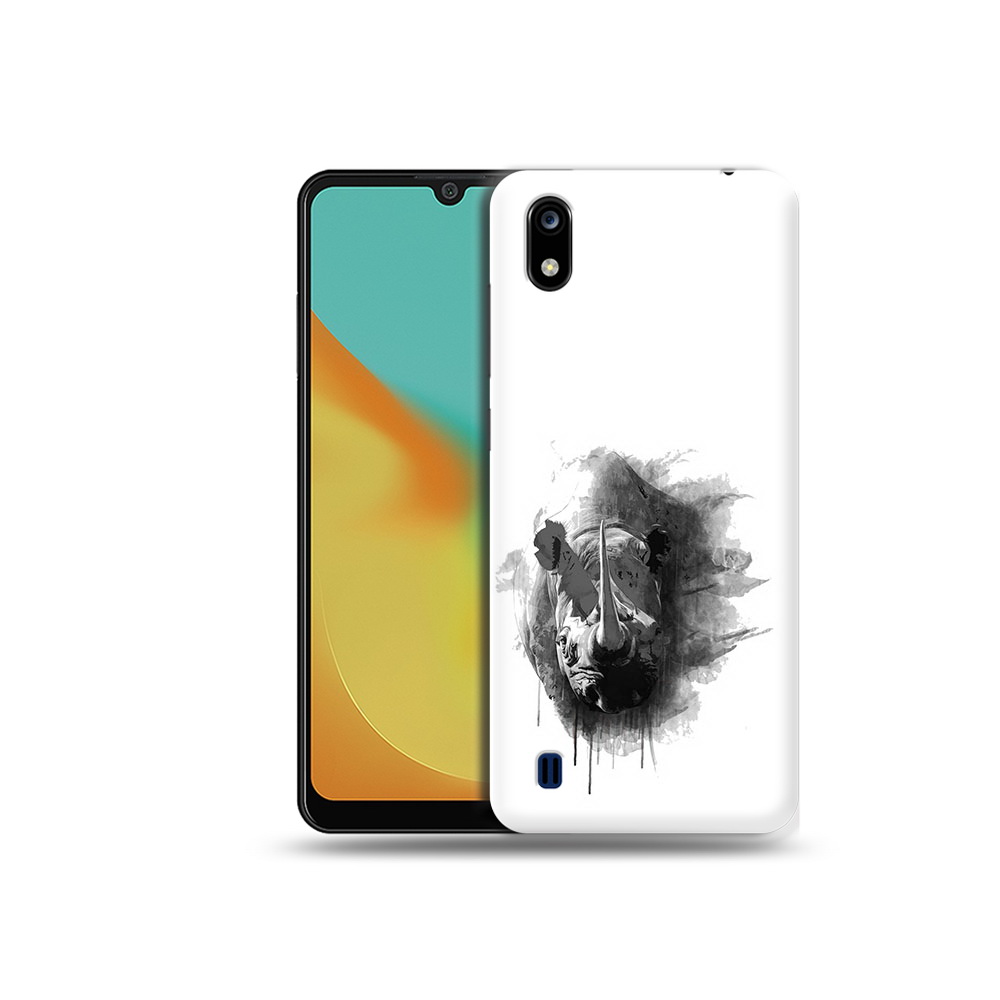 

Чехол MyPads Tocco для ZTE Blade A7 носорог (PT136477.473.523), Прозрачный, Tocco