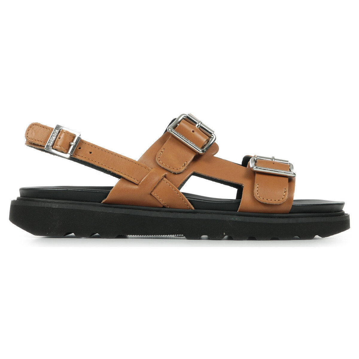 

Сандалии женские Kickers 27968987 коричневые 37 EU, Коричневый, 27968987
