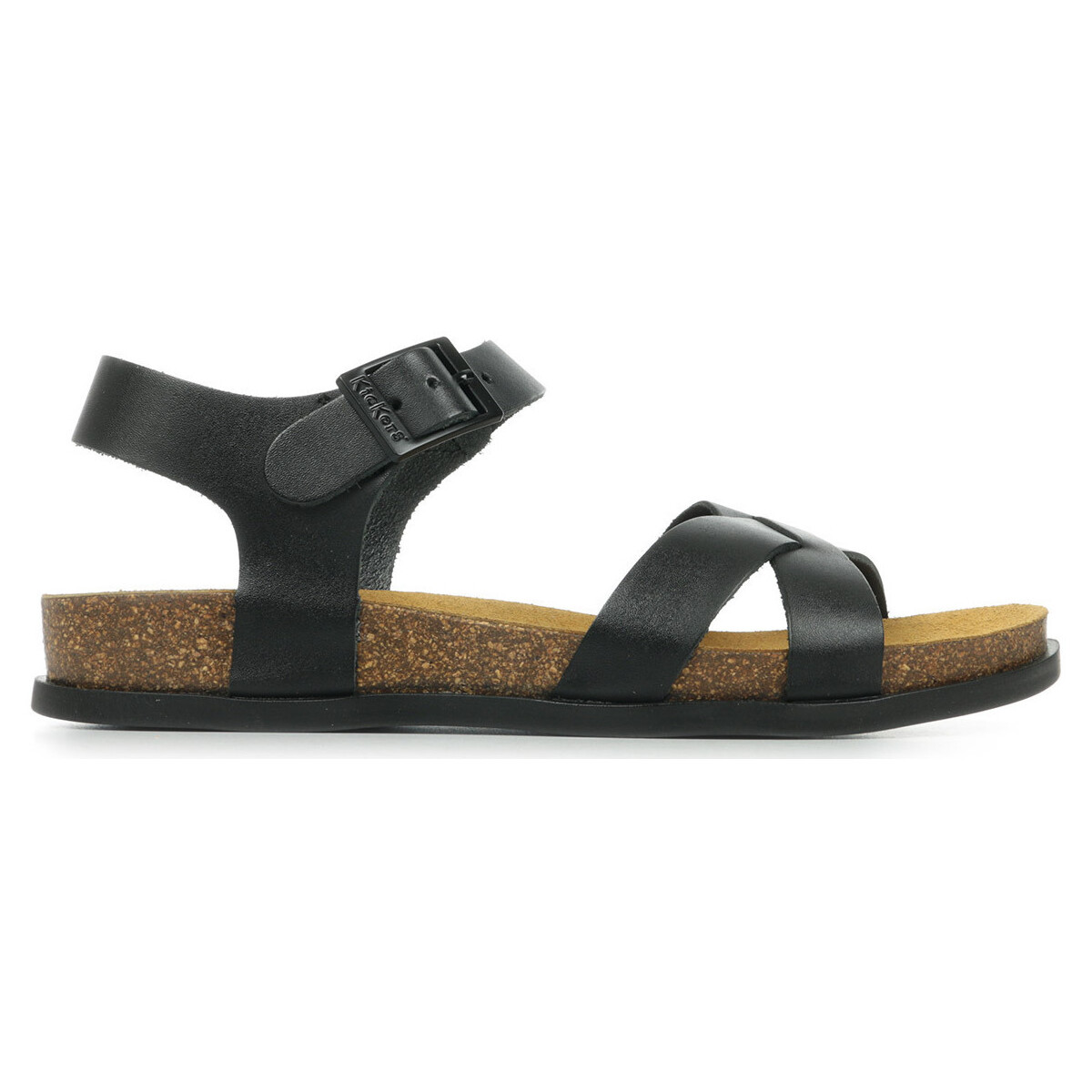 

Сандалии женские Kickers 27969008 черные 36 EU, 27969008