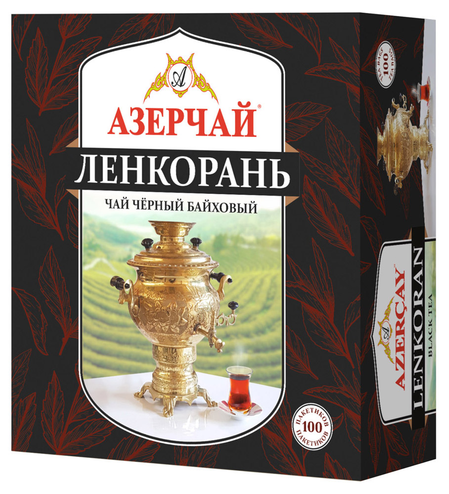 

Чай черный Азерчай Ленкорань в пакетиках 1,6 г х 100 шт