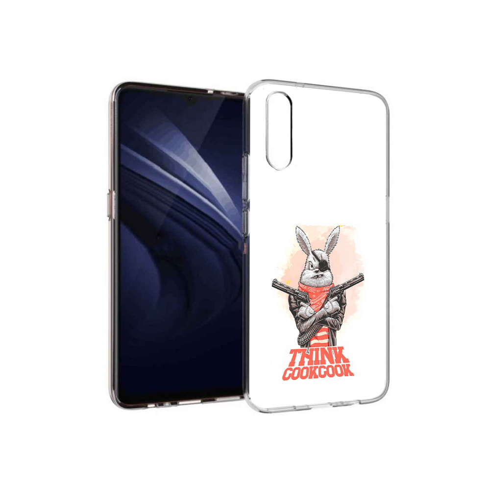 

Чехол MyPads Tocco для Vivo V17 Neo кролик пират (PT226959.388.419), Прозрачный, Tocco