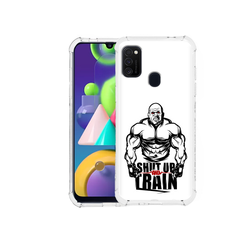 

Чехол MyPads Tocco для Samsung Galaxy M21 здоровое тело (PT147110.591.356), Прозрачный, Tocco