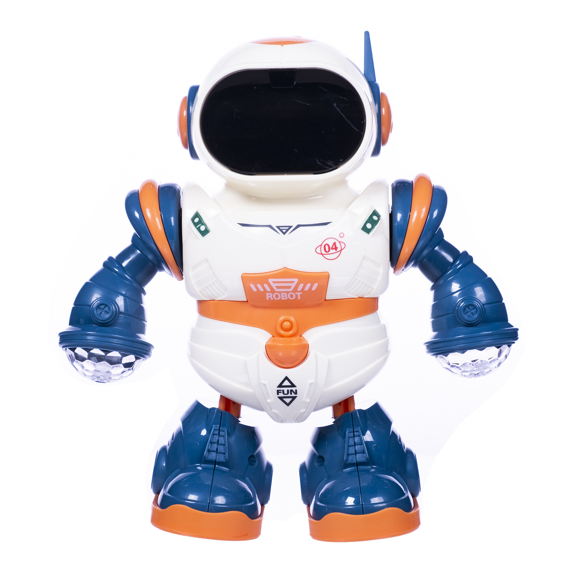 фото Игрушка детская робот с подсветкой и звуковым эффектом nobrand