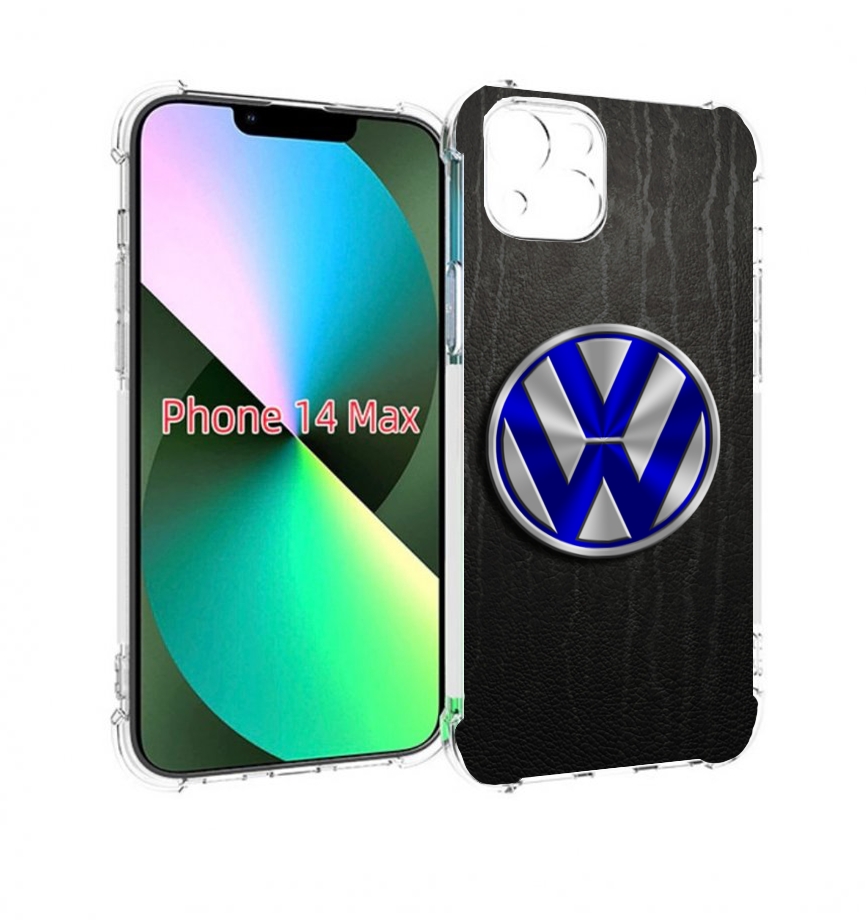 

Чехол MyPads volkwagen-3 для iPhone 14 Plus (6.7), Прозрачный, Tocco