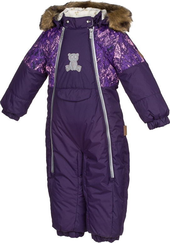 

Комбинезон зимний Huppa Lotus 70173, dark lilac/ lilac pattern р.86, Lotus