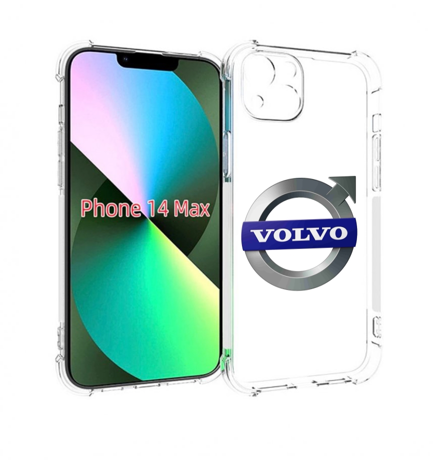 

Чехол MyPads volvo мужской для iPhone 14 Plus (6.7), Прозрачный, Tocco