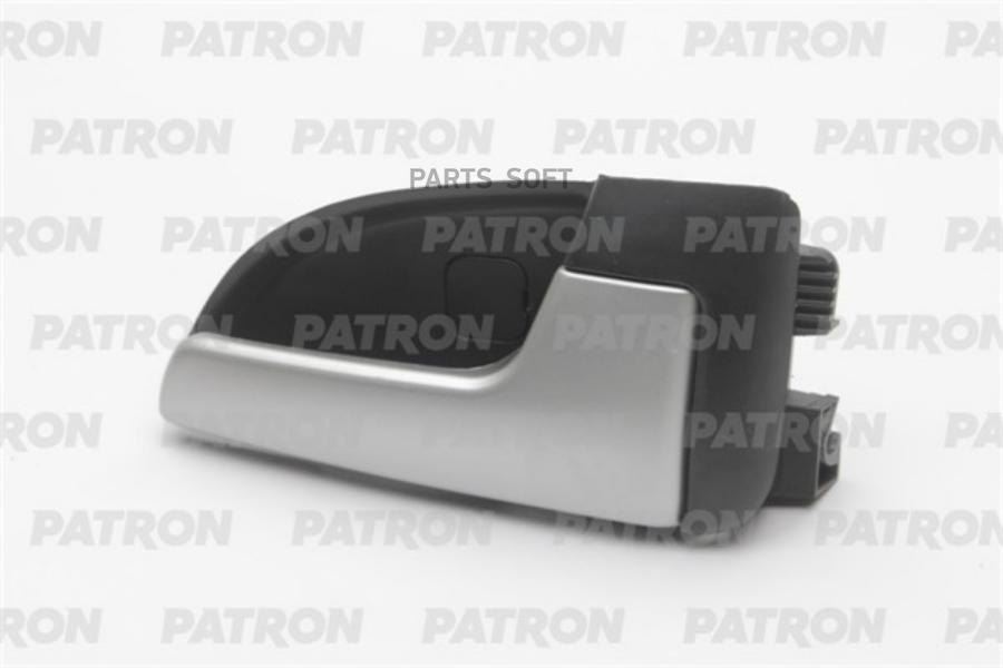 

Ручка двери внутр передн прав KIA: Cee'd 06-11 (серебр\черн) PATRON P20-1042R