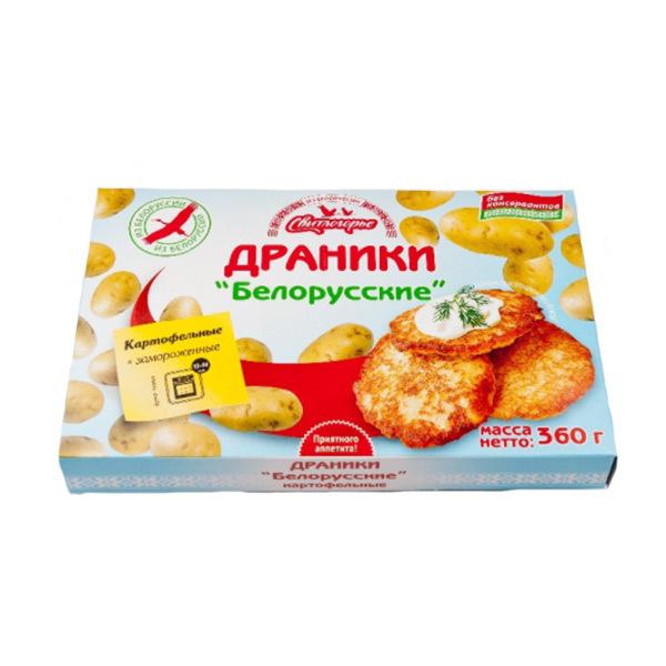 

Драники Свитлогорье Белорусские, картофельные, замороженные, 360 г