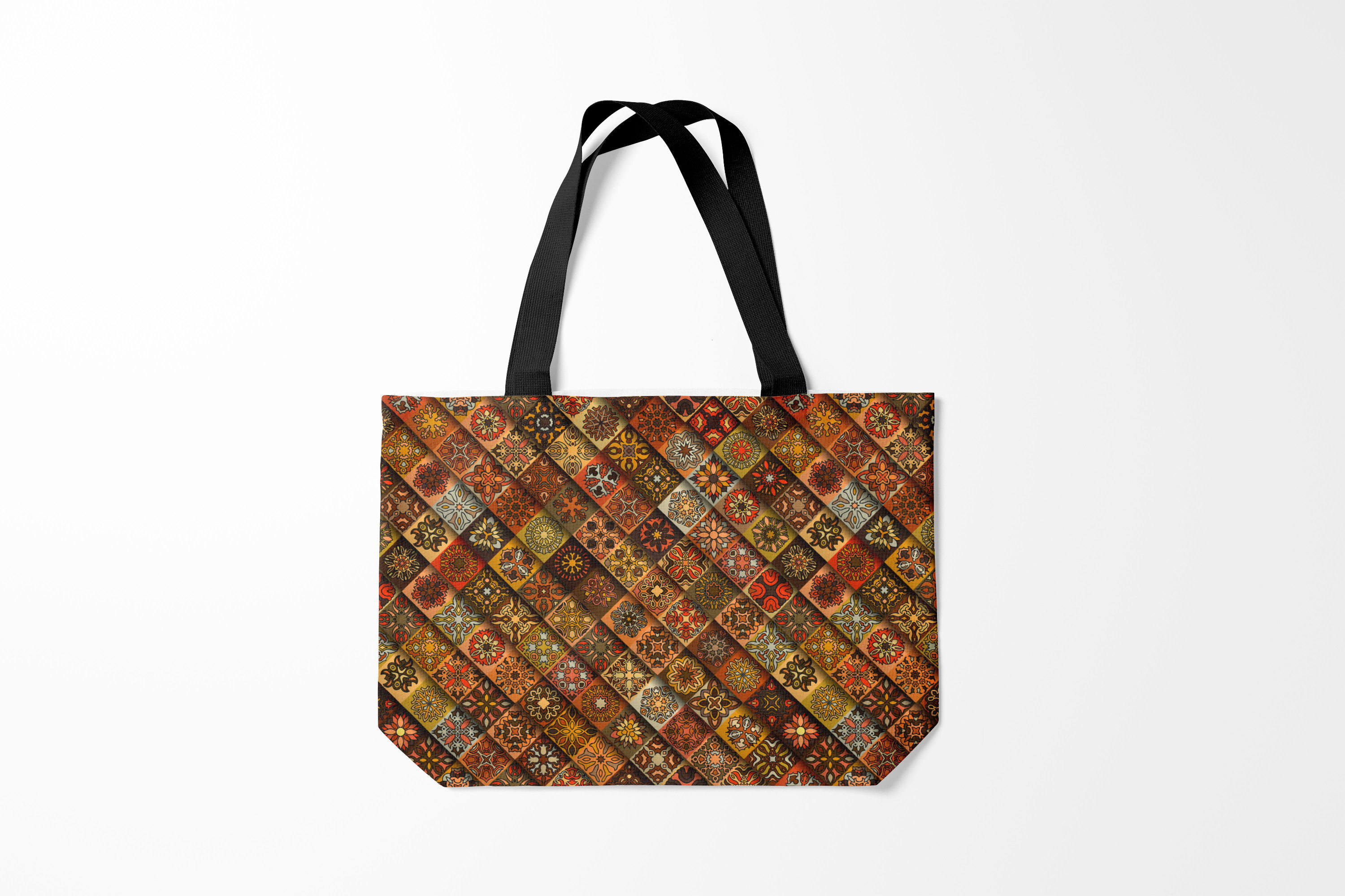 

Сумка шoппер унисекс Burnettie Славянская символика, коричневый, Славянская символика