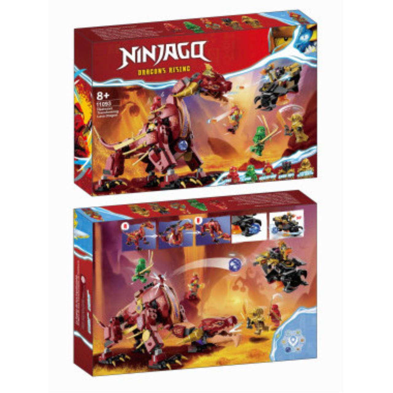 

Kонструктор Lepin 11093 Ниндзяго Лавовый дракон 479