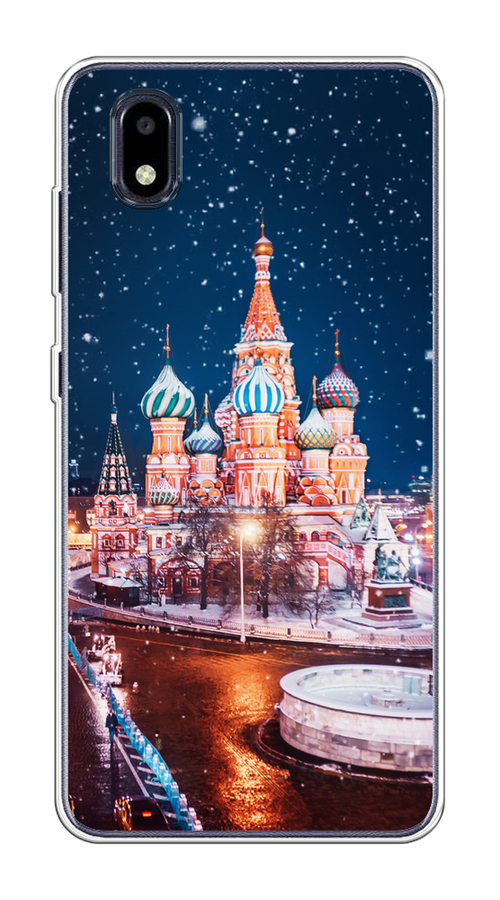 

Чехол на ZTE Blade A3 (2020) "Москва 1", Коричневый;синий;белый, 133650-1