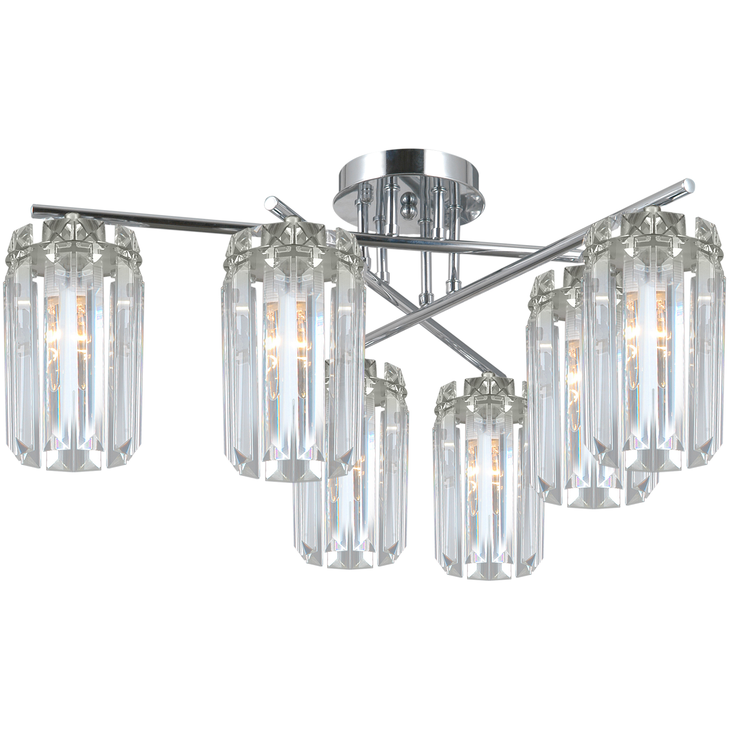 

Люстра потолочная illumico IL3566-6CSQ-24 CR LYRA