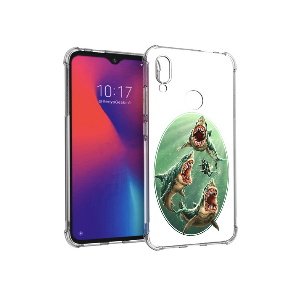 

Чехол MyPads Tocco для Xiaomi Redmi Note 7 синяя бездна (PT125338.275.600), Прозрачный, Tocco