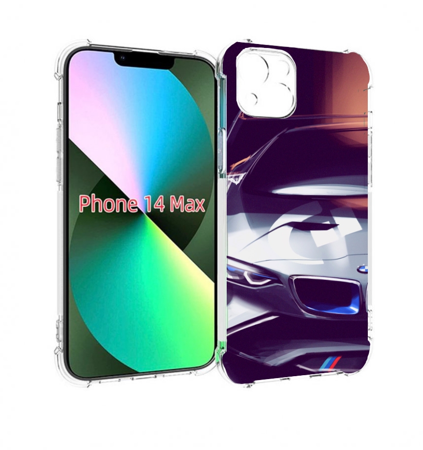 

Чехол MyPads Бэмвэ мужской для iPhone 14 Plus (6.7), Прозрачный, Tocco