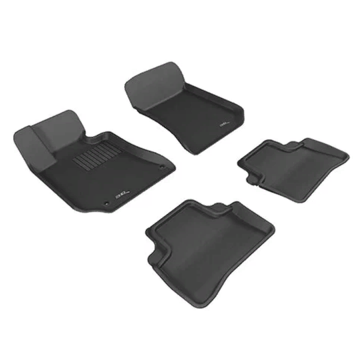 

Коврики салона TPR Mercedes-Benz W218 CLS-Class 2012-2018 Sotra 3D Kagu с бортиком черные.