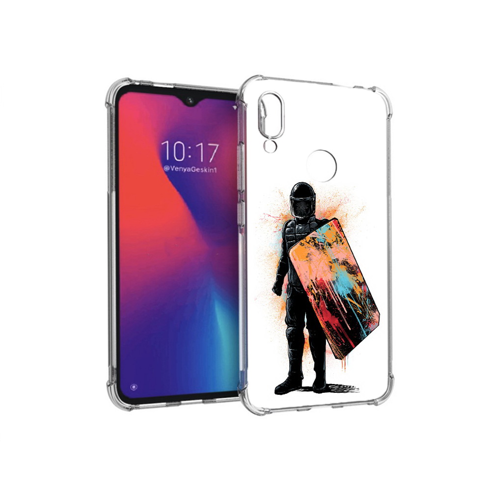 

Чехол MyPads Tocco для Xiaomi Redmi Note 7 солдат с красочным щитом (PT125338.275.614), Прозрачный, Tocco