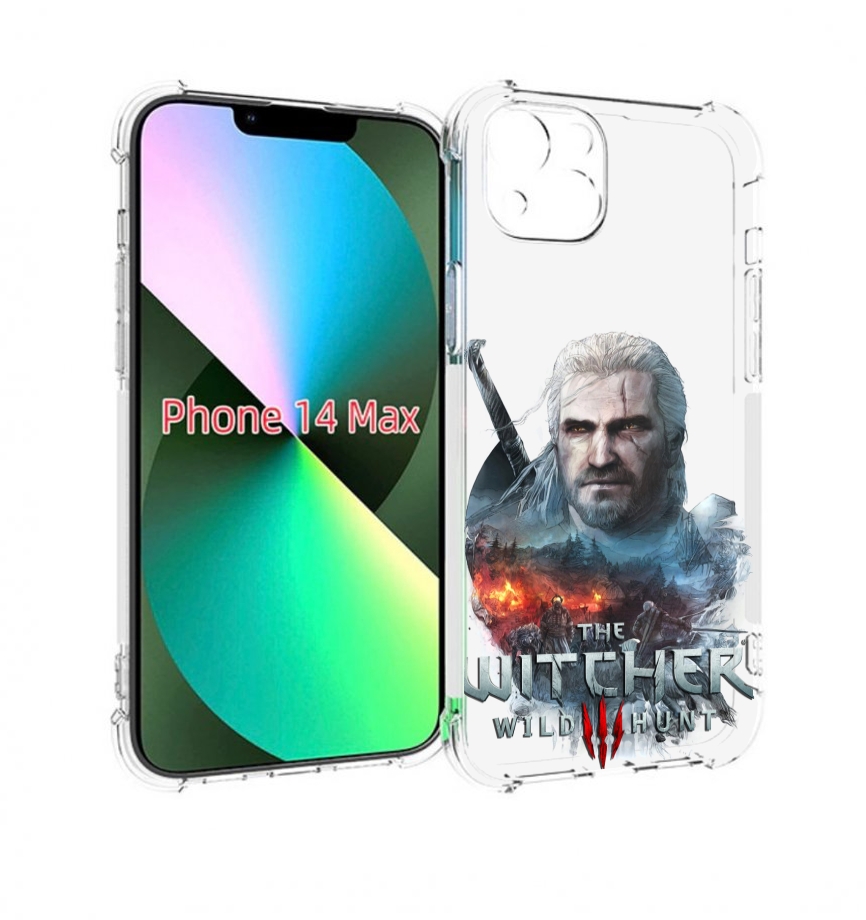 

Чехол MyPads Ведьмак для iPhone 14 Plus (6.7), Прозрачный, Tocco