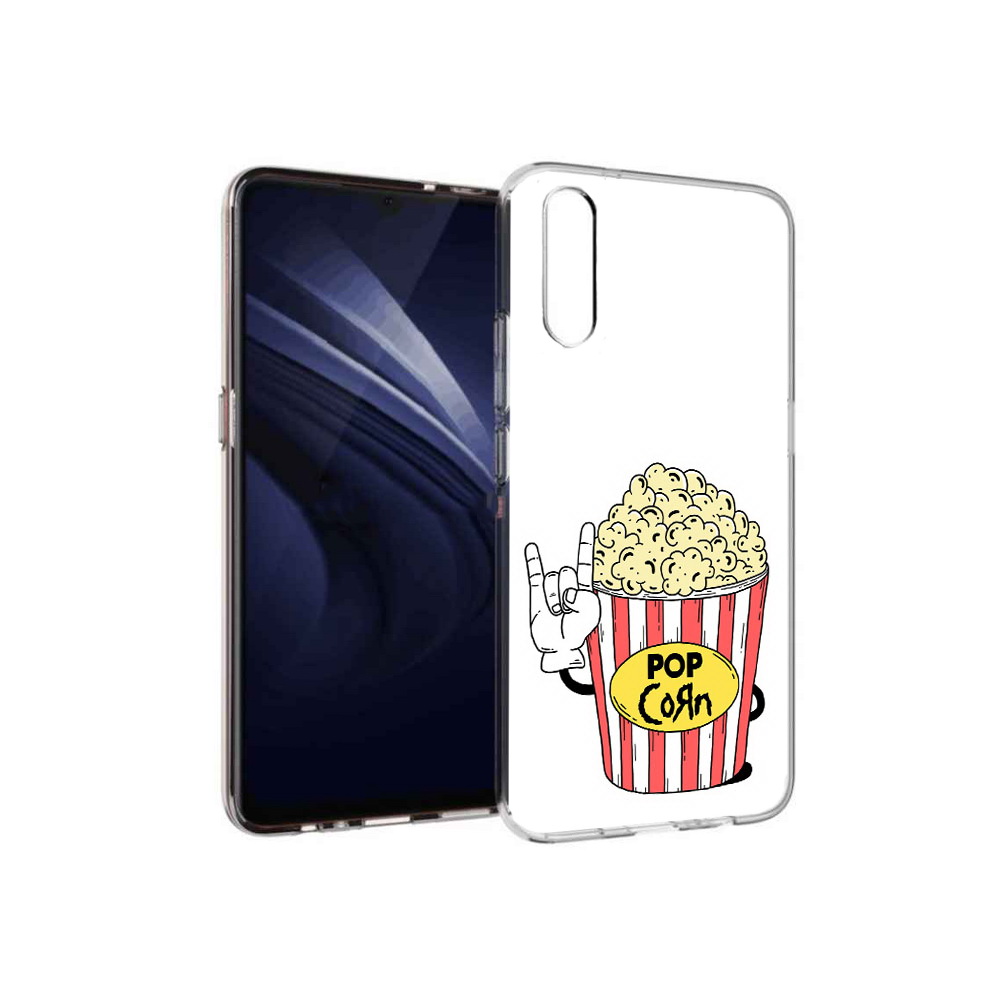 

Чехол MyPads Tocco для Vivo V17 Neo крутой попкорн (PT226959.388.427), Прозрачный, Tocco