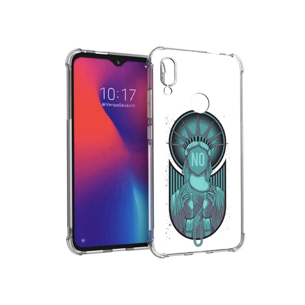

Чехол MyPads Tocco для Xiaomi Redmi Note 7 статуя свободы зеленый (PT125338.275.623), Прозрачный, Tocco