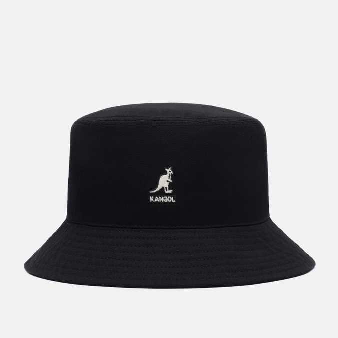

Панама унисекс Kangol Washed Bucket, чёрный, Washed Bucket