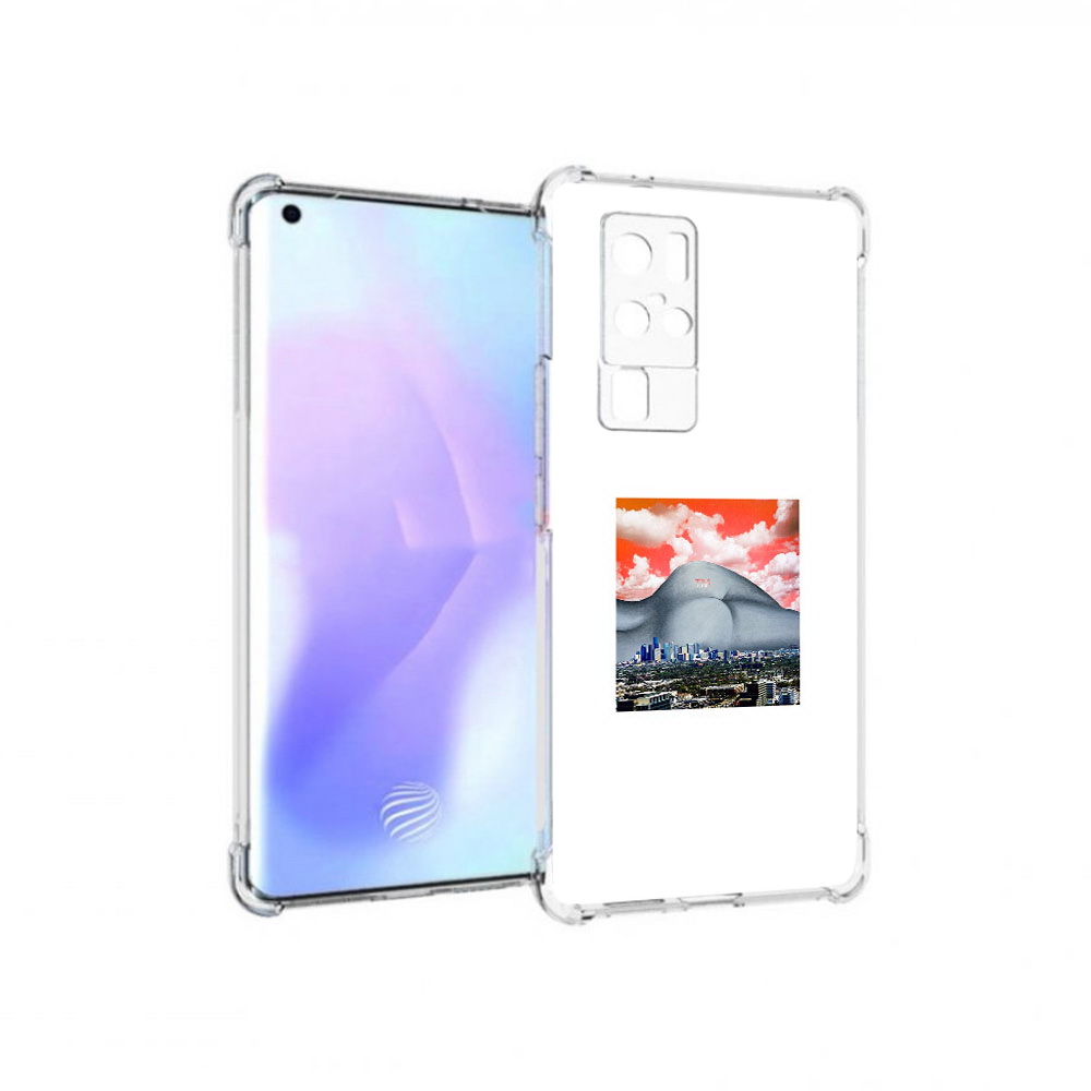 

Чехол MyPads Tocco для Vivo X50 Pro город с девушкой на фоне (PT226970.404.297), Прозрачный, Tocco
