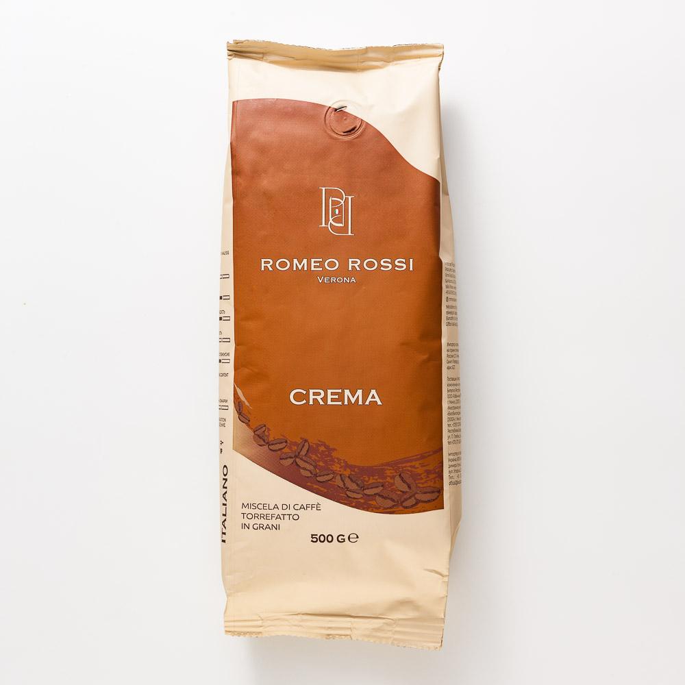 

Из Италии: Кофе в зернах ROMEO ROSSI Эспрессо Крема, 500 г