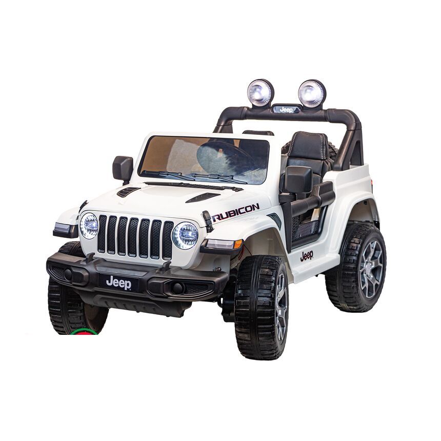 фото Детский автомобиль toyland jeep rubicon dk-jwr555 белый